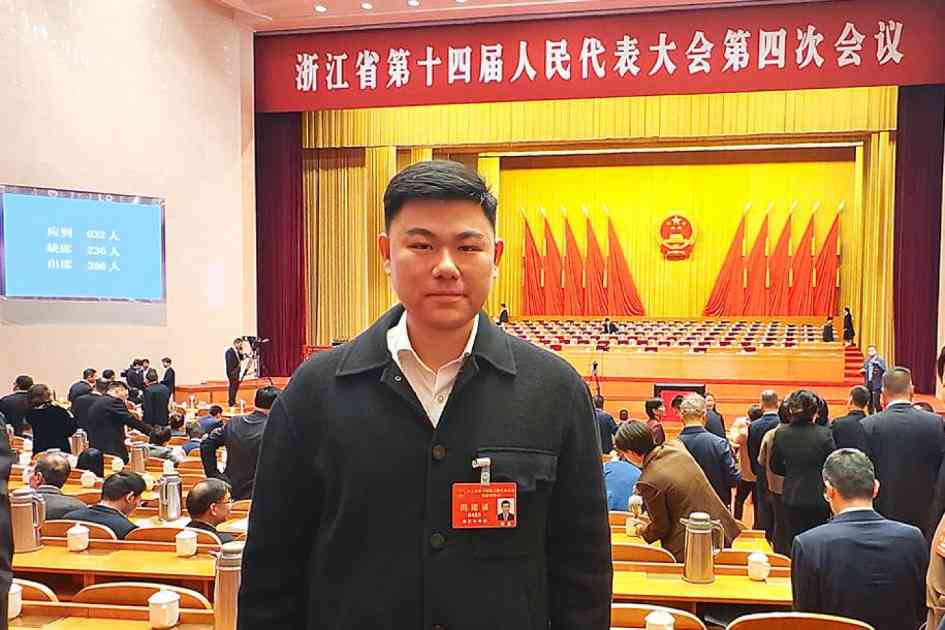 浙江两会专访｜时嵩：给农业插上AI翅膀，让共富链“聪明”起来(图1)