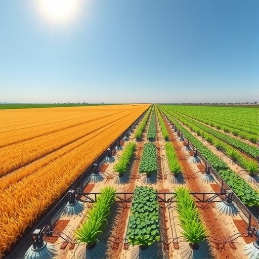 综合利用，盐碱地变丰产田(图1)